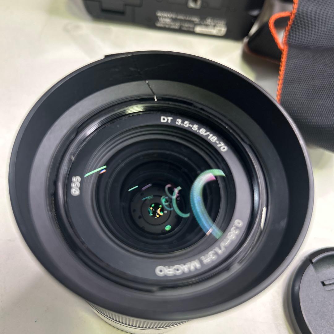 6755 【動作未確認】SONY ソニー α200 ダブルズームレンズ キット