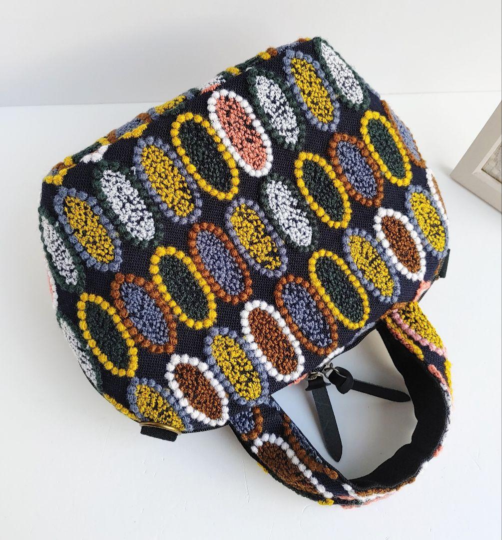 ミナペルホネン 超レア ピンクミッスク ミニサイズファスナーバッグ②