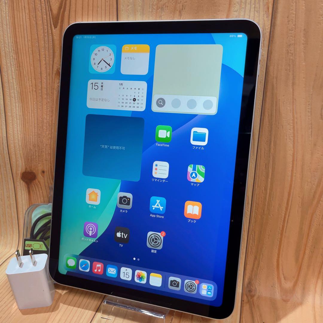 WiFi 本体 iPad A16 256 GB 423 シルバー バッテリー良好