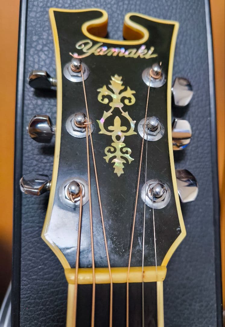 希少【YAMAKI】B-40 アコギ メイプル バッファローヘッド 手渡し可