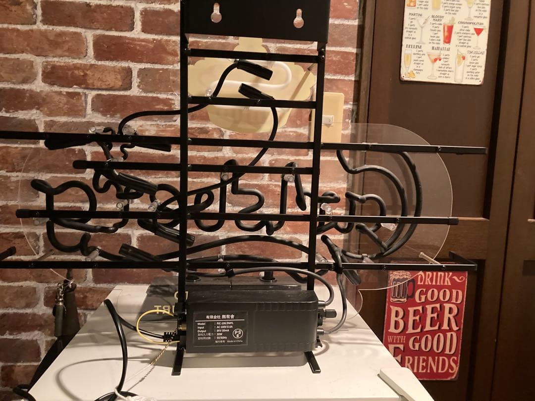 カールスバーグ ネオン菅 看板 インテリア ディスプレイ