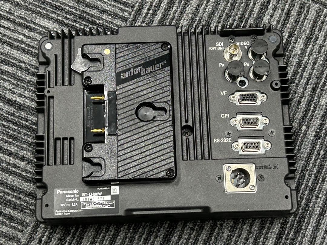 業務用モニター　Panasonic BT-LH8OW 7.9インチモニター