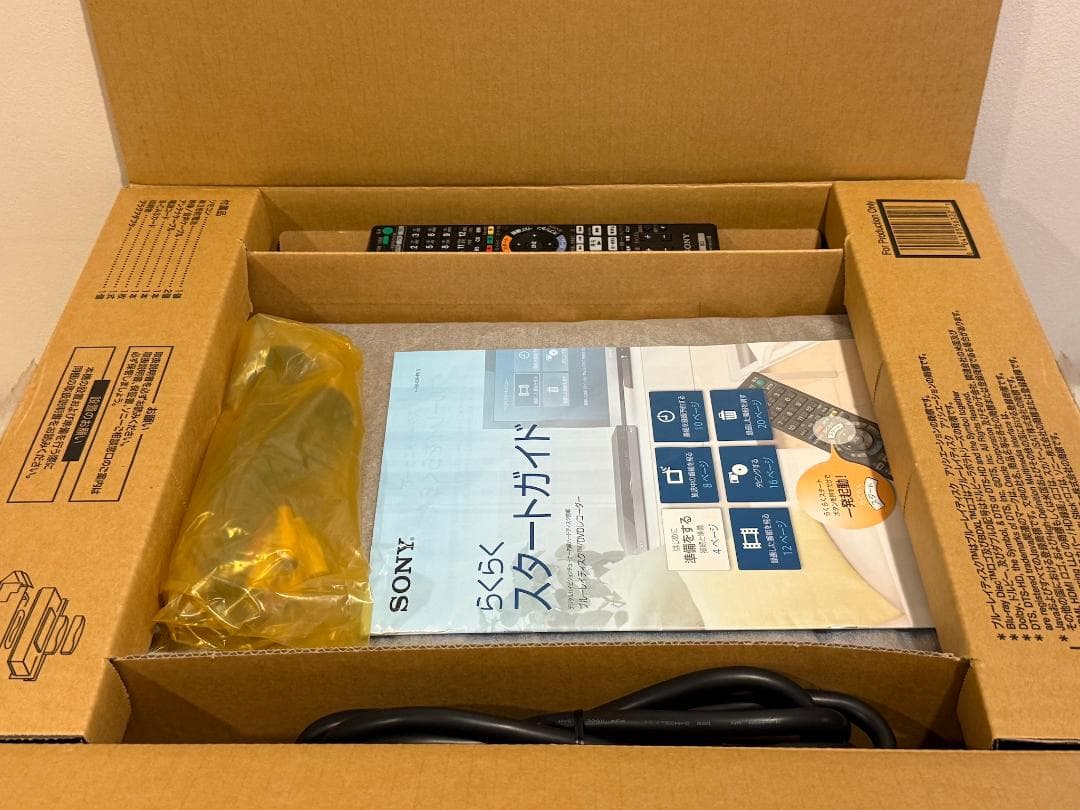 SONY BDZ-AX2700T ブルーレイレコーダー ソニー