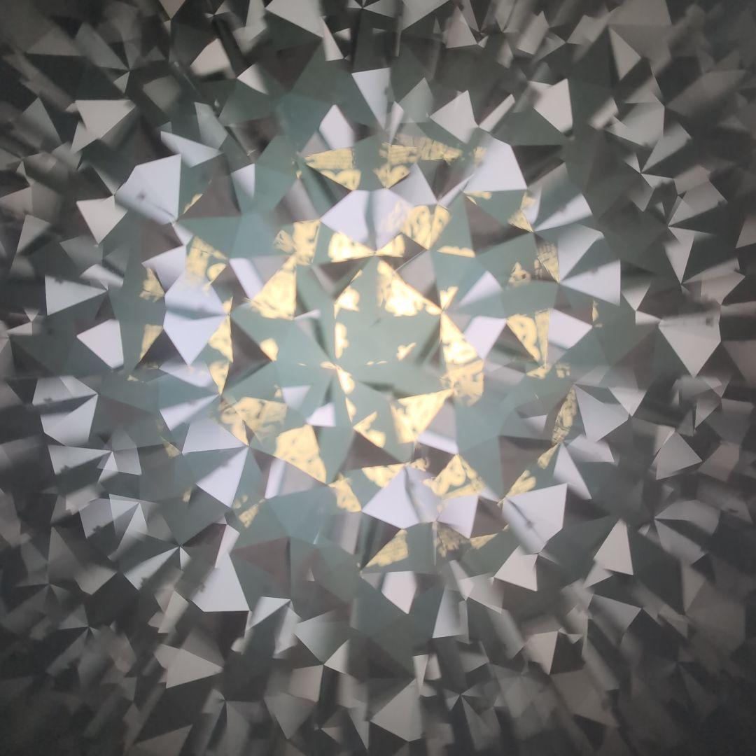 【美品】ノースアイランド 万華鏡 スコープ型 グリーン オイルワンド 共箱付き