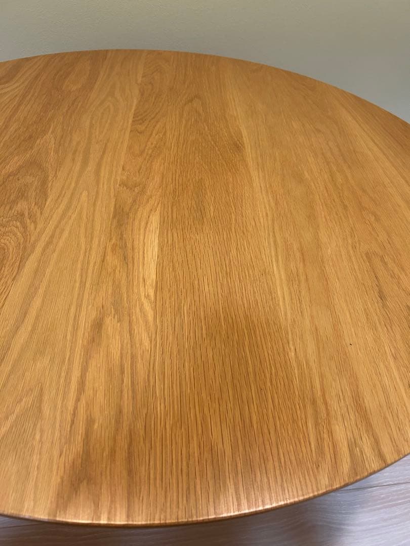 週末終了❣️リセノ100Φセンターテーブル リバー丸