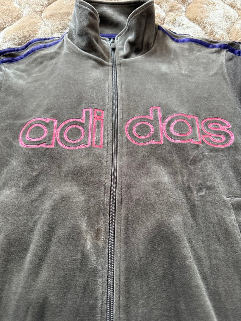 adidasベロアジャケット【Ｍサイズ】