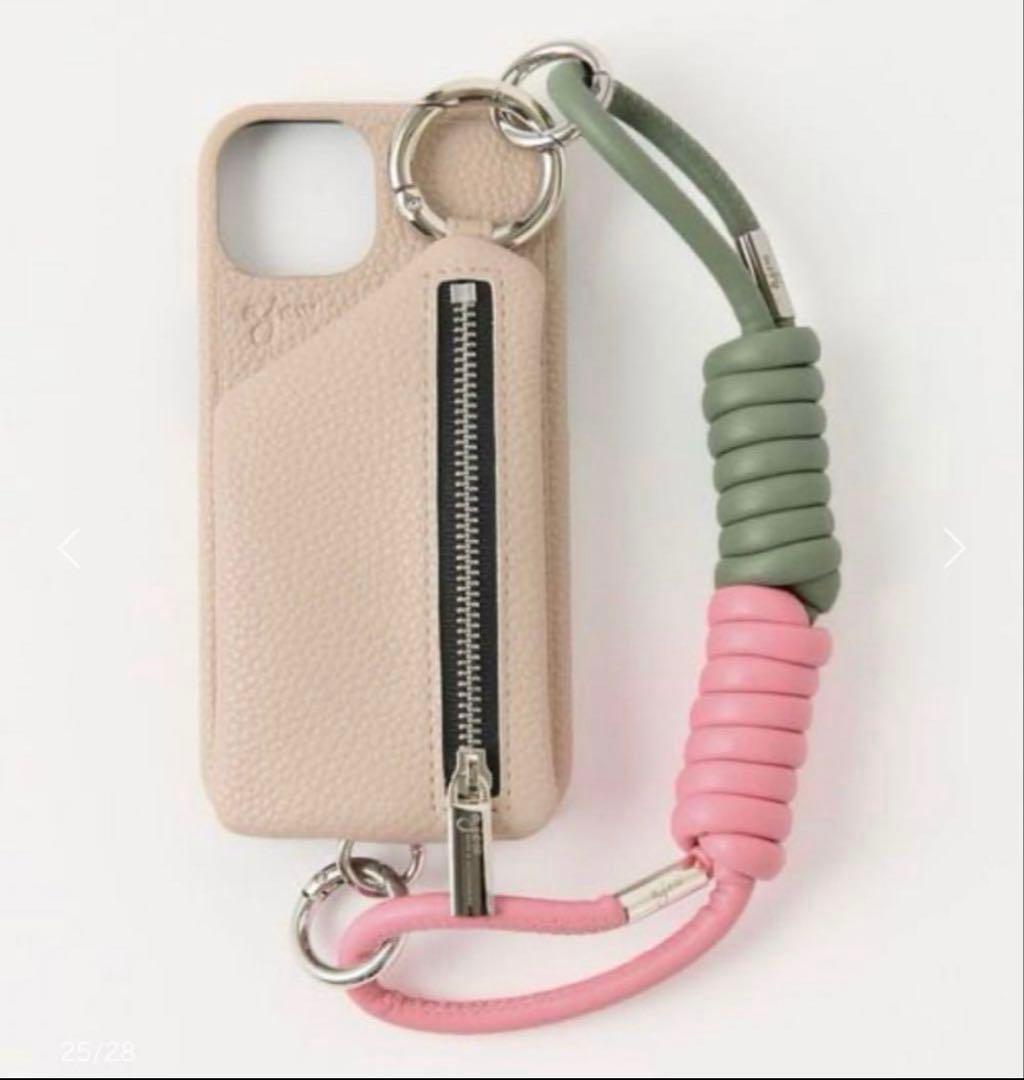 ajew Coil strap コイルストラップ ストラップ グリーン ピンク