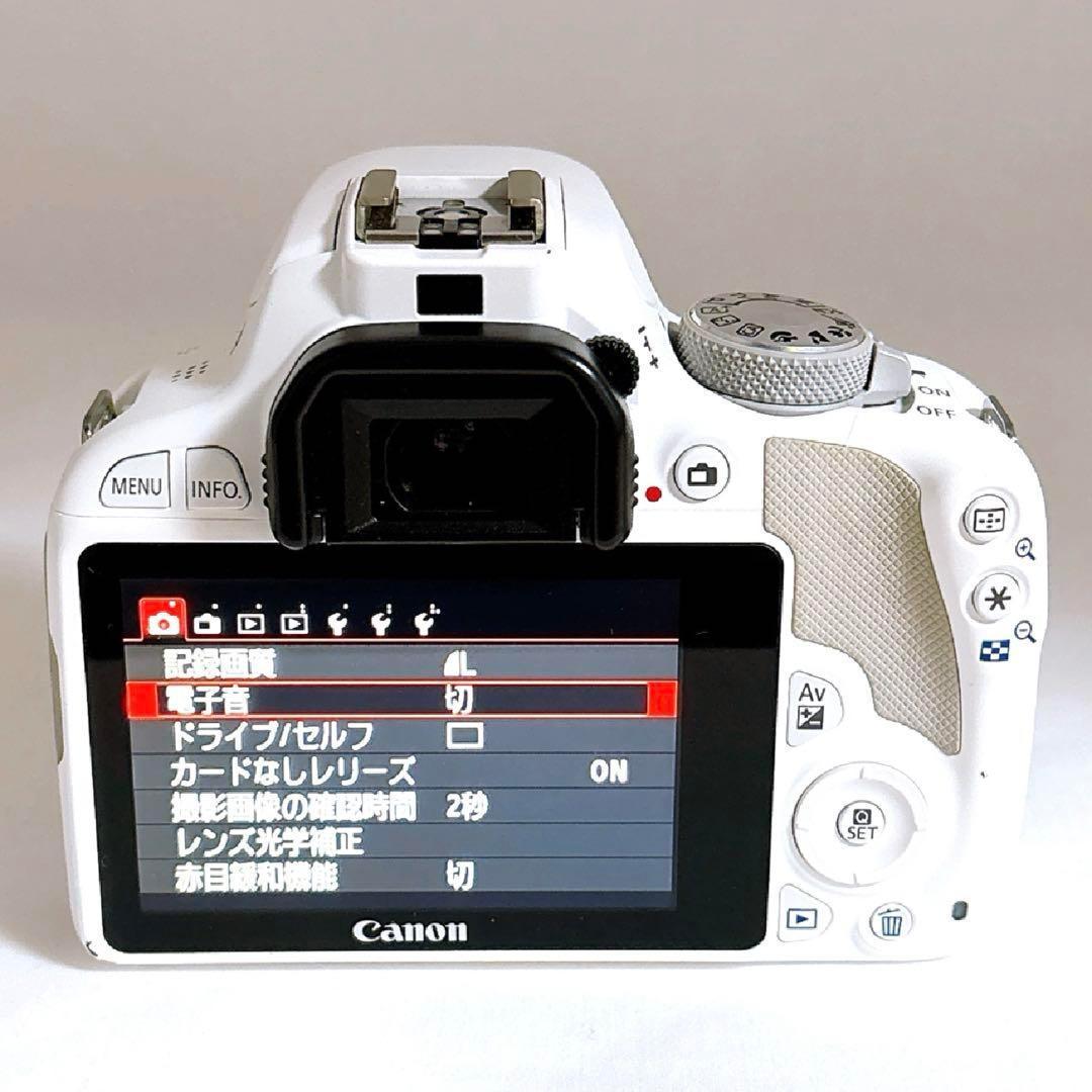 ショット数わずか⭐️Canon kiss X7 ホワイト⭐️タッチパネル