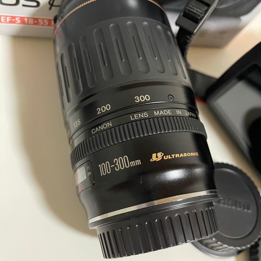 Canon EOS Kiss X90 キャノン 一眼レフ 望遠ズームレンズセット