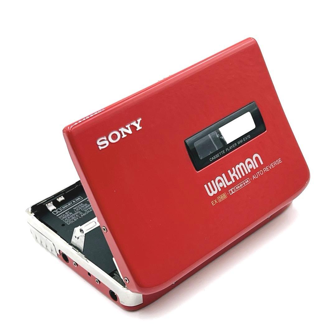 【美品・動作品】 SONY WM-EX70 カセットウォークマン 再生OK