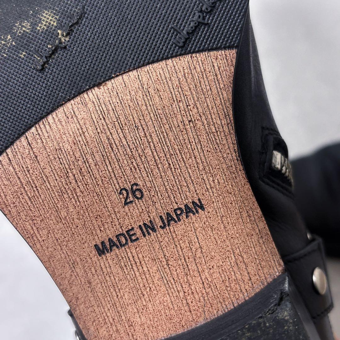 美品 Whoop-de-doo Y2K リングブーツ ヒールブーツ サイドジップ