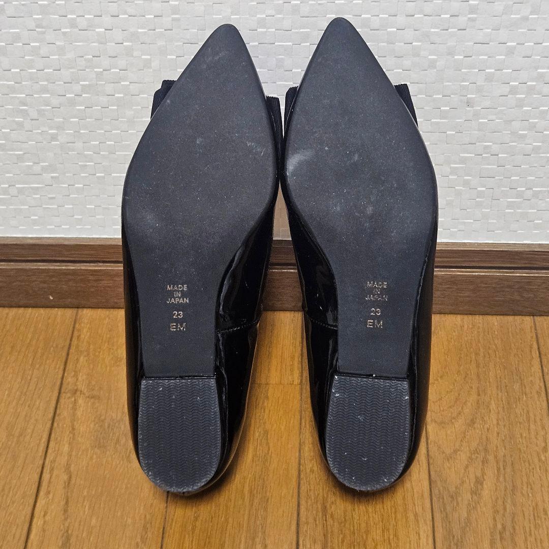 極美品☆ DIANA パンプス オペラシューズ リボン ポインテッドトゥ