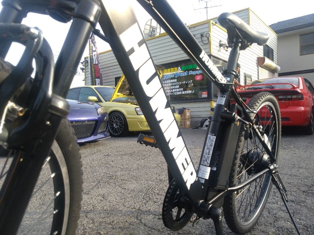 koo様　☆HUMMER 電動アシスト自転車 メーカー１年保証☆k461