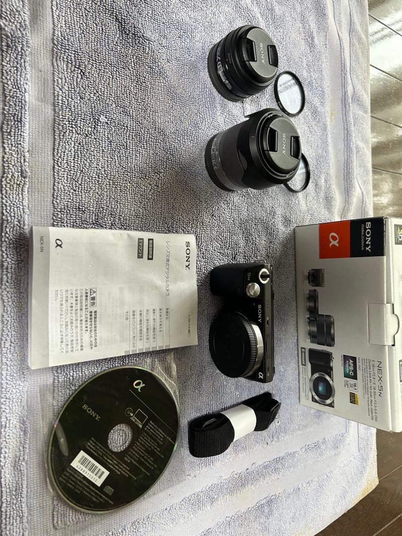 SONYレンズE20mmF2.8: E18-55mmF3.5-5.6/2本セット