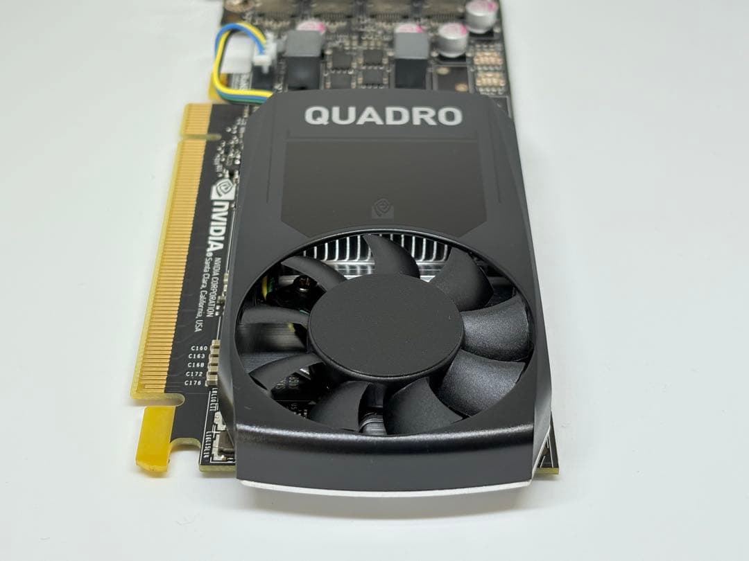DELL純正★NVIDIA QUADRO P1000★ロープロファイルブラケット