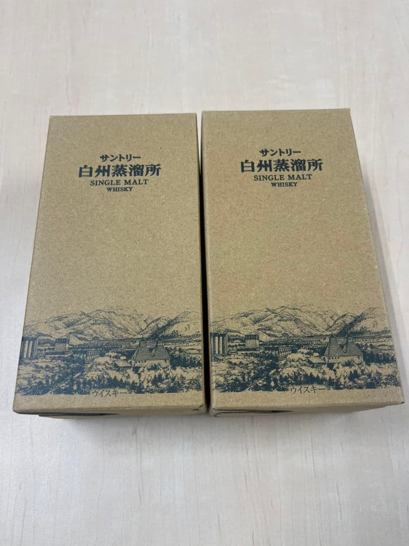 サントリー 白州蒸溜所 シングルモルト 300ml 2本セット