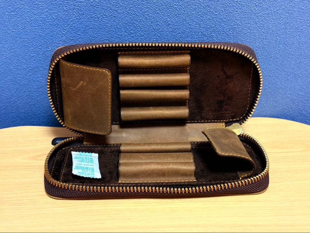 Bahagia バハギア 廣瀬鐵筆堂モデル クレイジーホース／オリーブブラウン