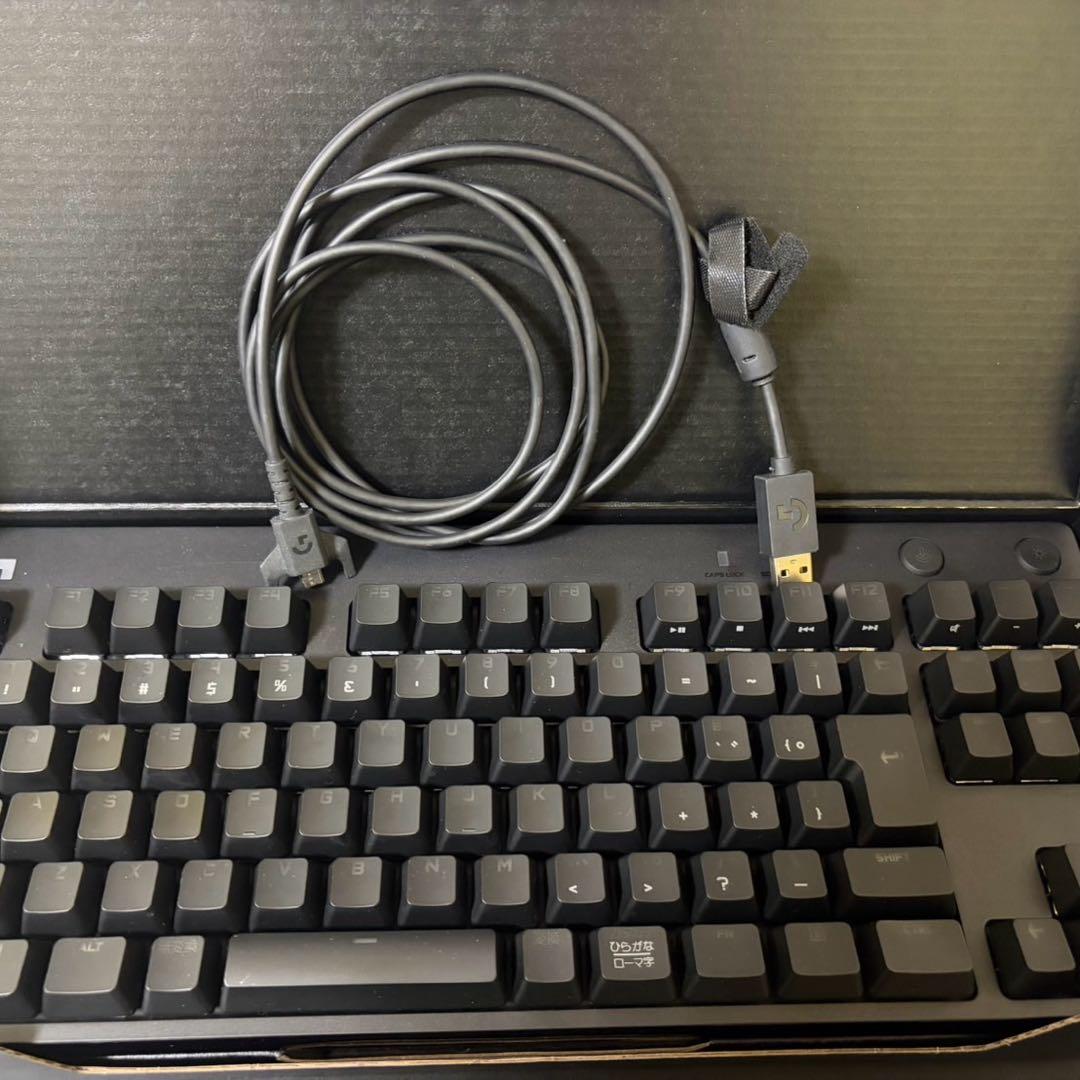【美品】Logicool PRO ゲーミングキーボード 本体　ワイヤレスマウス