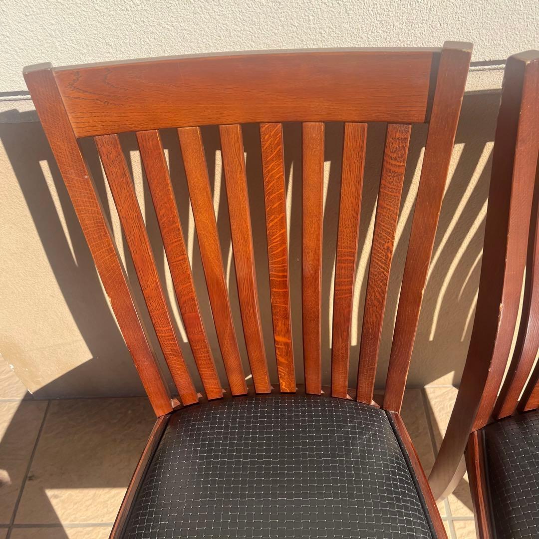 2脚セット　kosuga コスガ ダイニングチェア ヴィンテージ 高級品