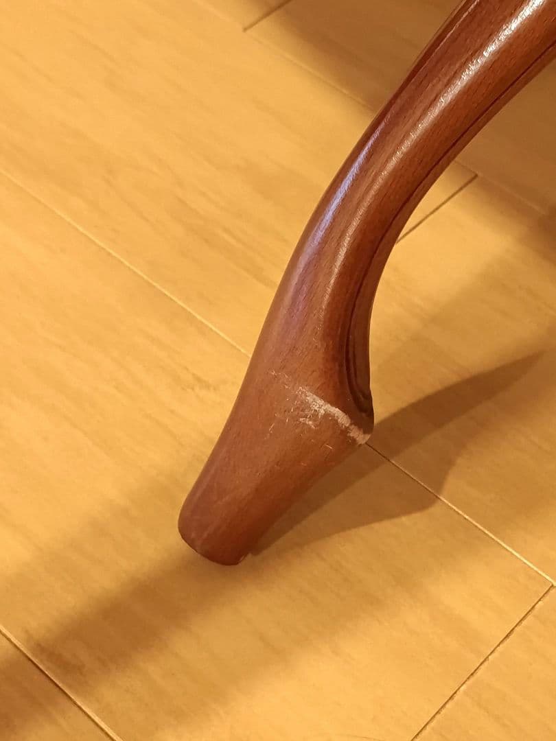 イタリア高級アンティーク調家具 ダイニングチェア リビングチェア 猫脚 B