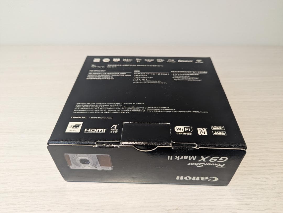 Canon PowerShot G9X MarkⅡ 【本体、付属品】