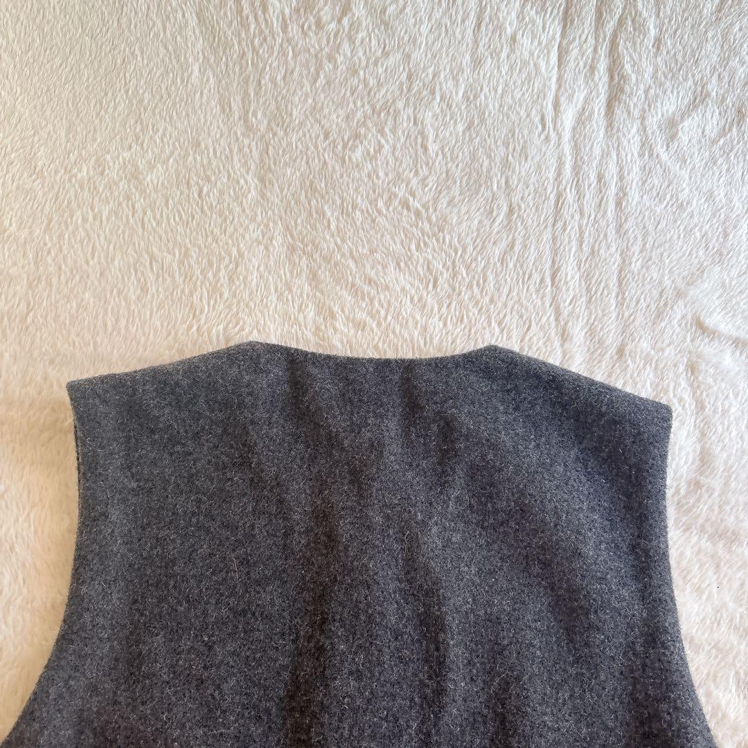 [美品]nestrobe CONFECT ウールモッサー クルーネックベスト