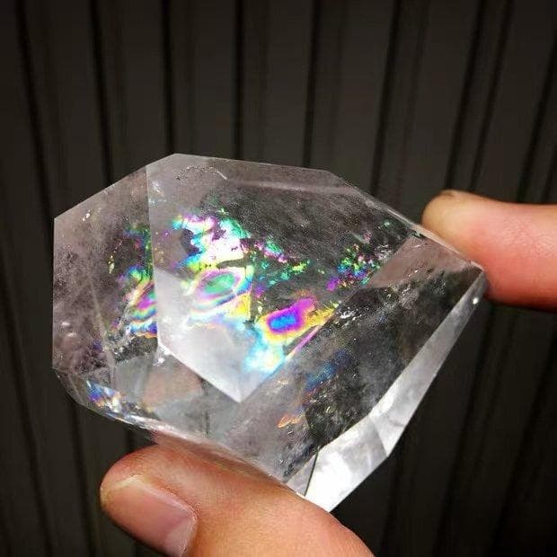 AAA級天然レインボー水晶原石B0113/YS/2/179C