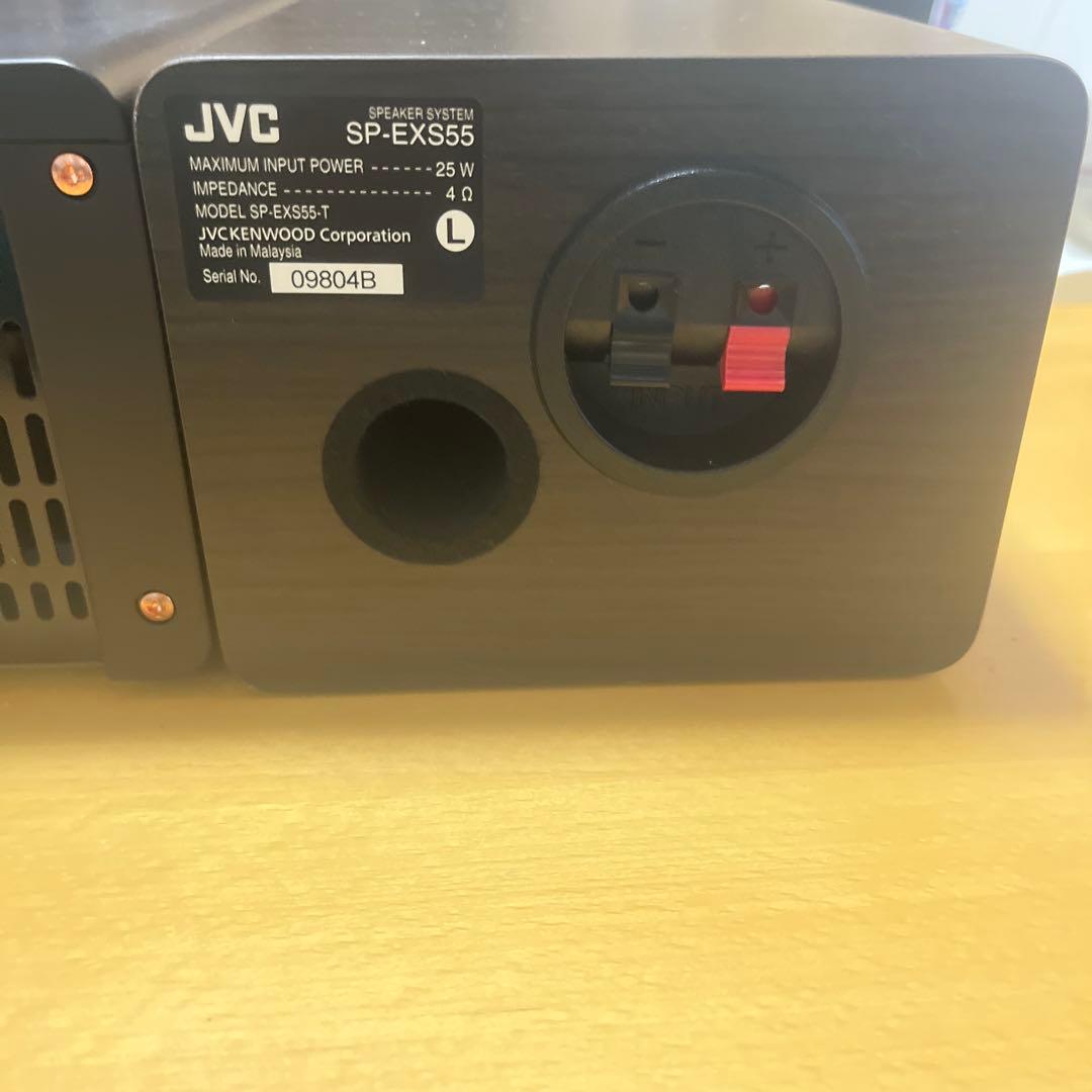 【2023年製】JVCケンウッド EX-S55-T ウッドコーン ブラウン