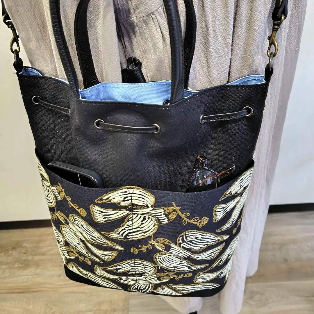 【専用】/following dayフォローイングディ/巾着Lサイズショル