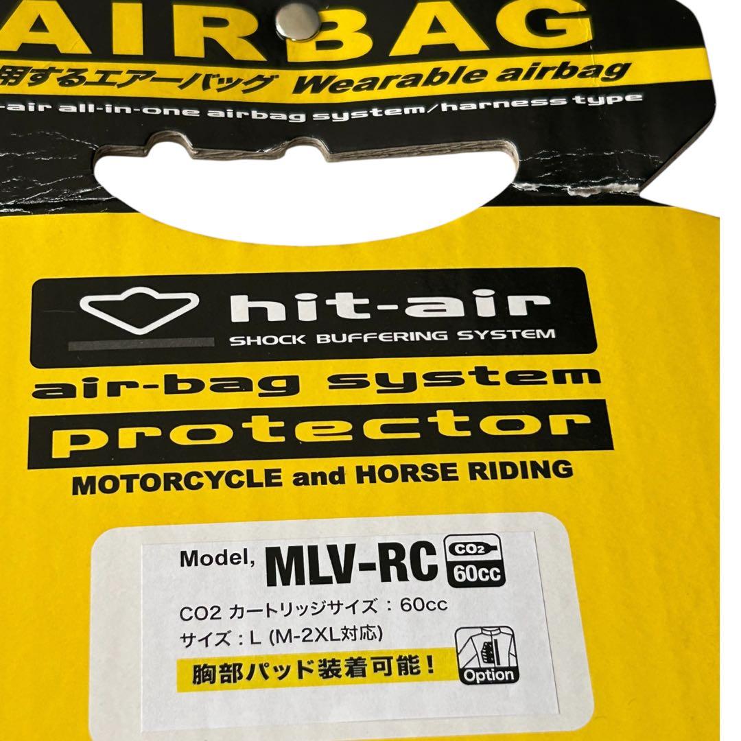 hit-air MLX-RE3 ブラック/イエロー ライフジャケット