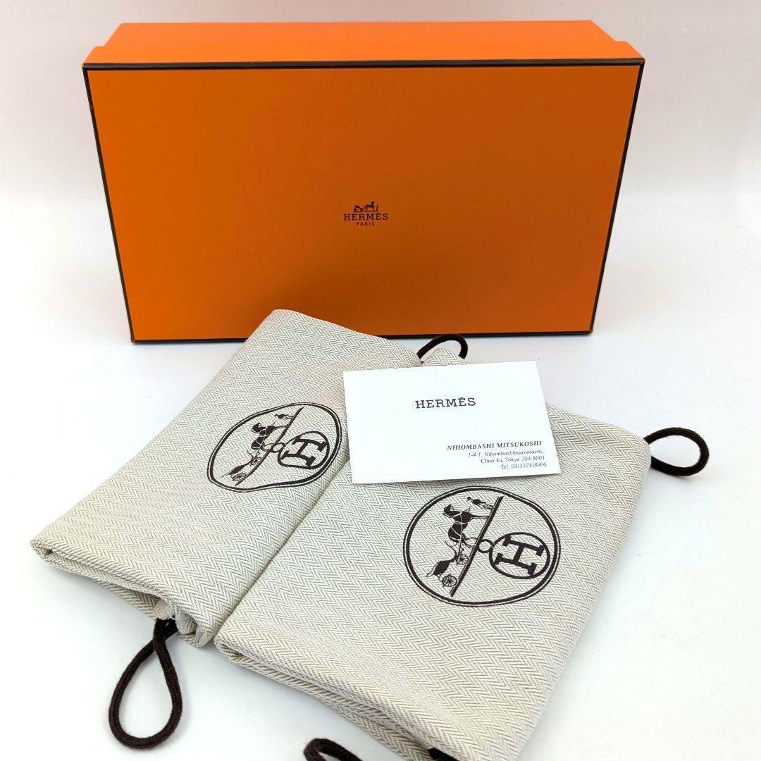 【美品】HERMES エルメス オアジス ミュール サンダル ブラック