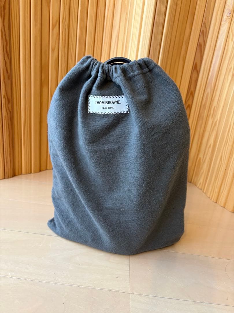 【最終お値下げ】THOM BROWNE トムブラウン ストロー 2way トート