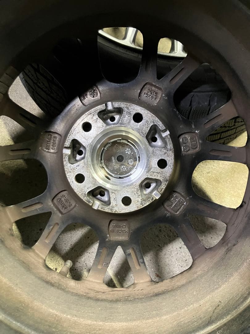 富士さま専用　15インチスタッドレスタイヤ