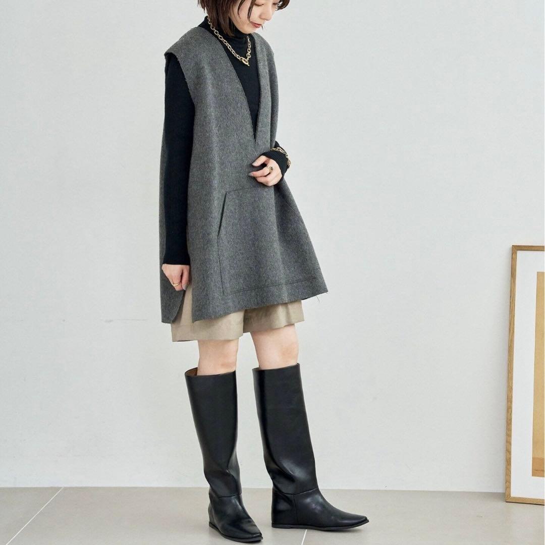 ルタロンLE TALON ワイドシャフトロングブーツXL 25cm/25.5cm