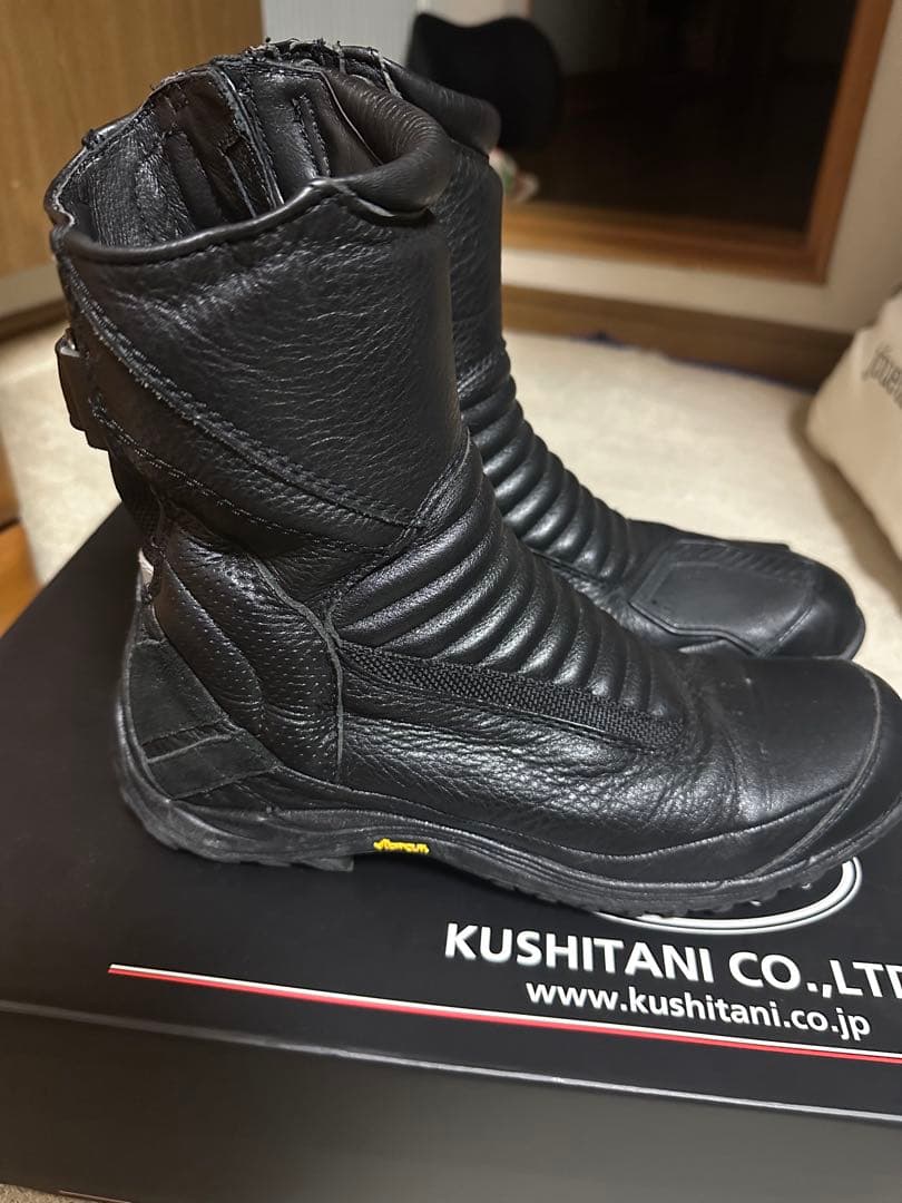 KUSHITANI K-4535 クシタニ ネオブーツ 24.5cm未使用に近い
