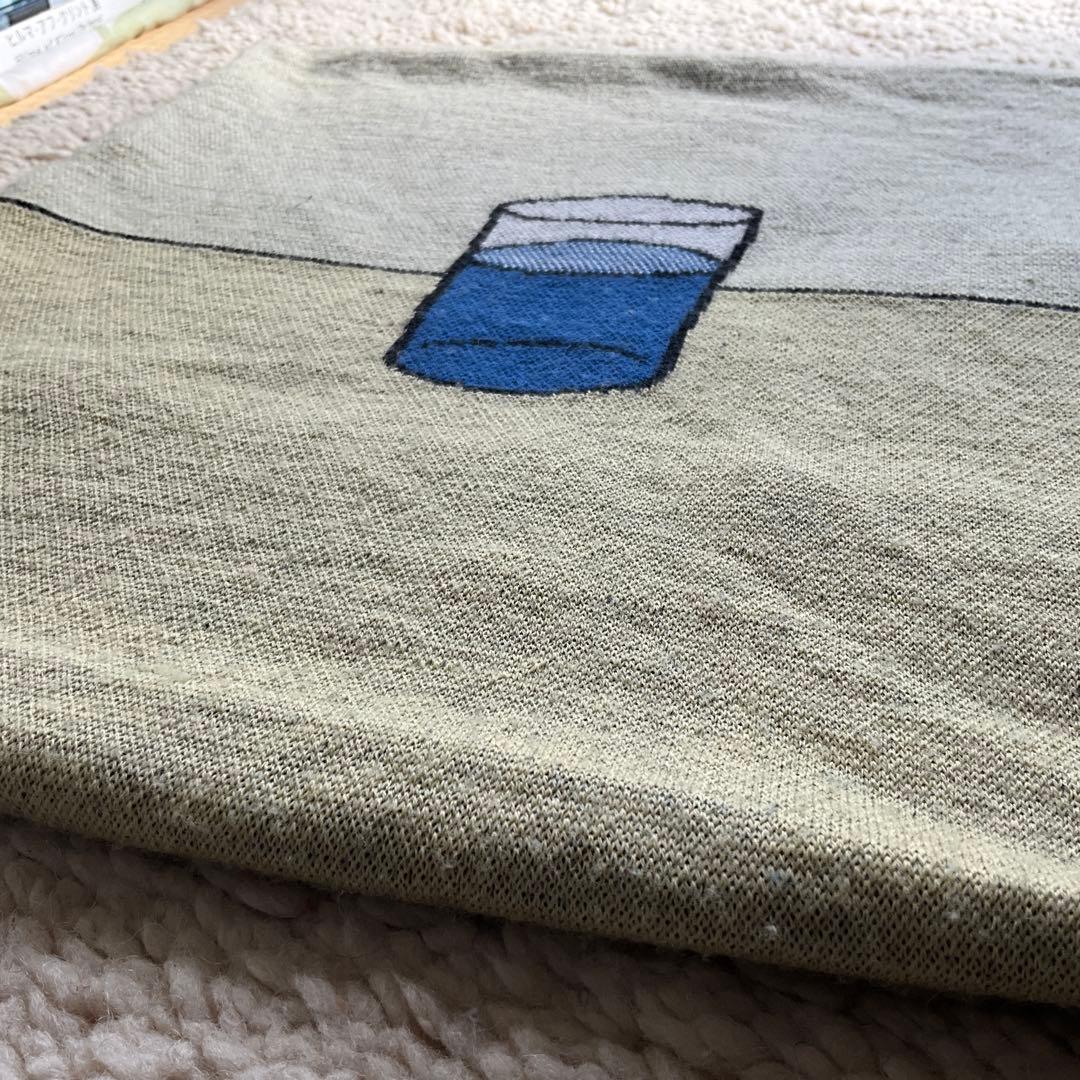 【unpis × sato】クッションカバー a glass tukifune