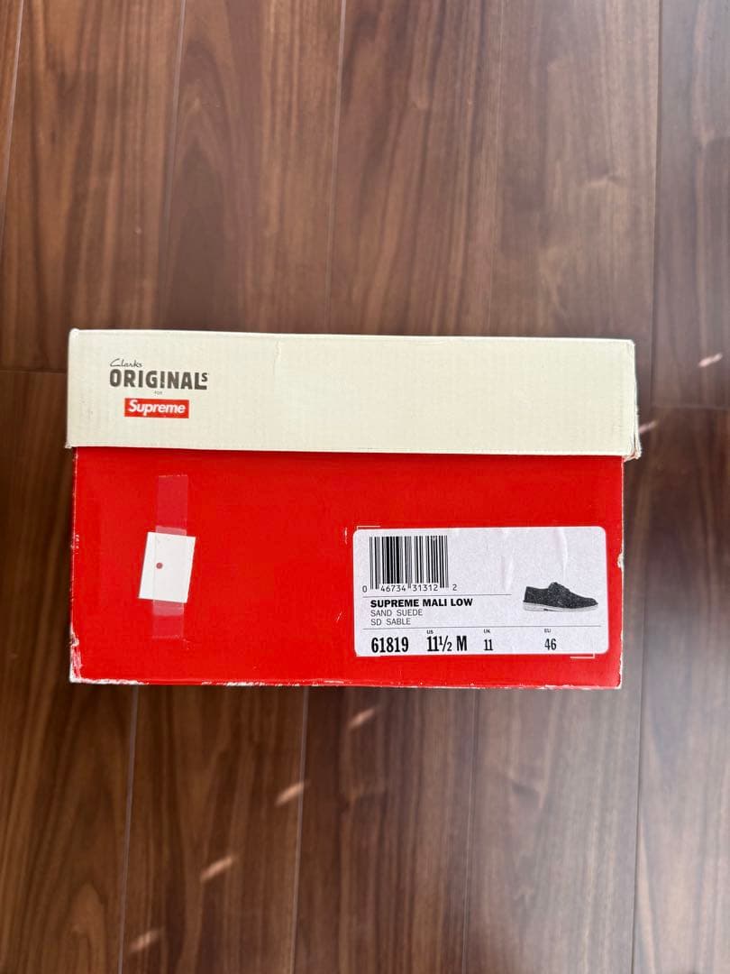 美品 supreme clarks Desert Mali Low