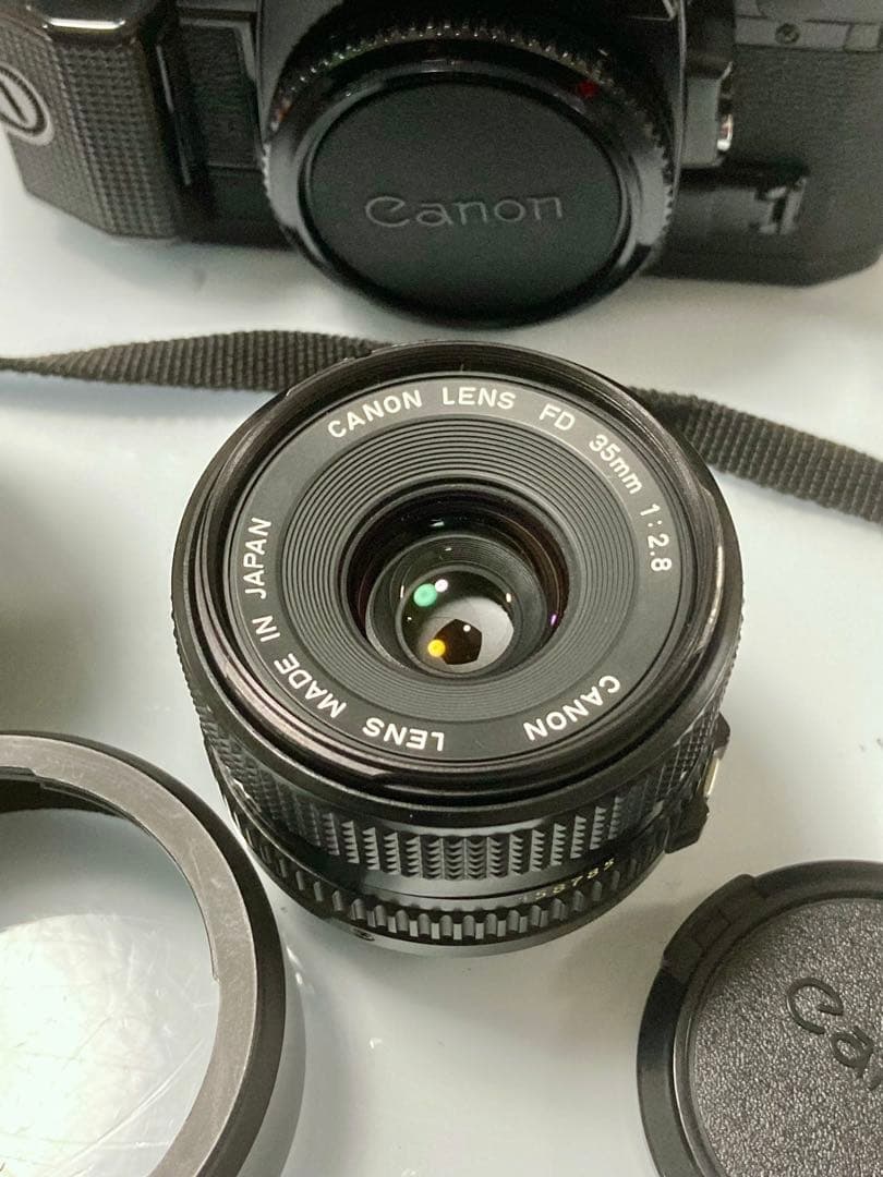 CANON AE-1 プログラム 標準レンズ+広角レンズ+フラッシュ