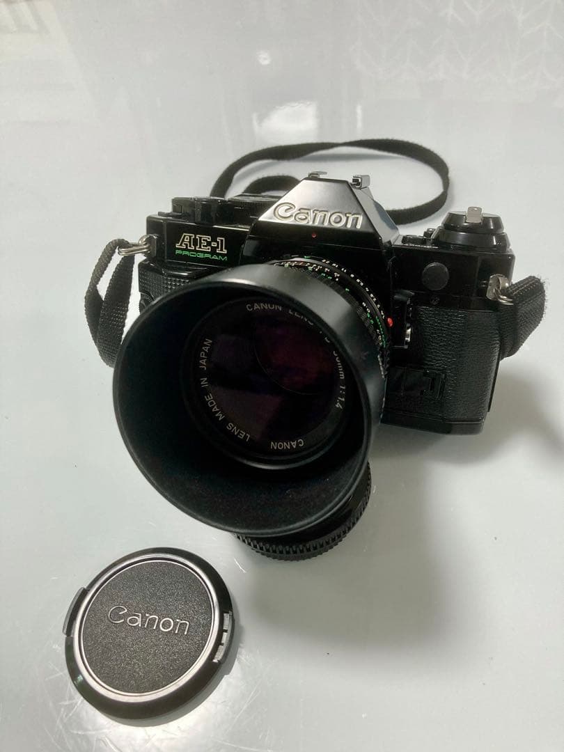 CANON AE-1 プログラム 標準レンズ+広角レンズ+フラッシュ