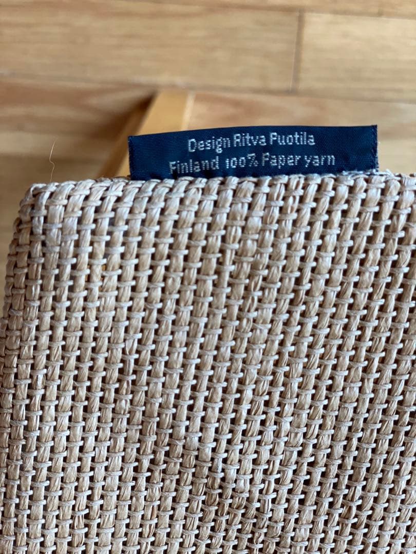 北欧クッションカバー Woodnotesウッドノーツ/ natural