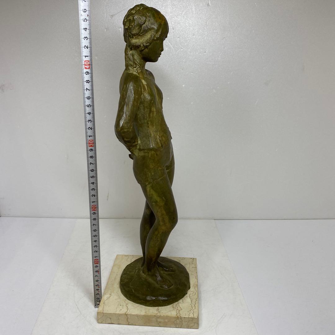 高野佳昌　ブロンズ　高さ約47.4㎝　トニエ　東さ7-0809☆2F