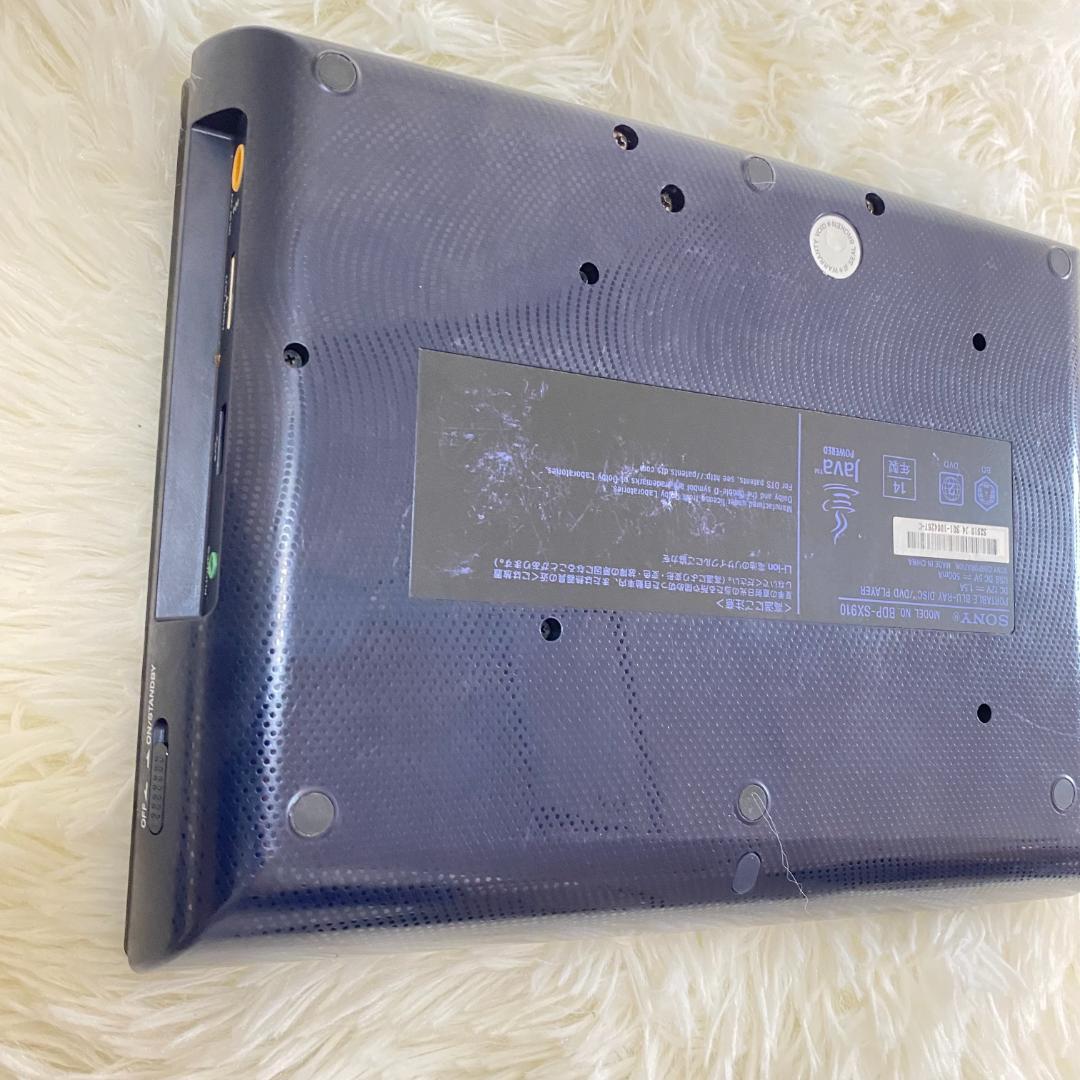 SONY ポータブルブルーレイプレーヤー　BDP-SX910