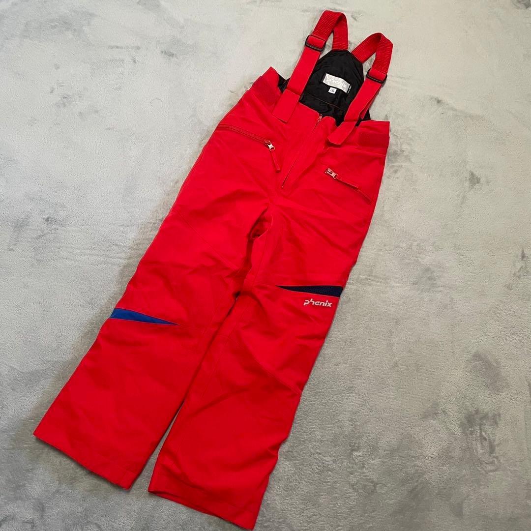 【Phenix】スキーウェア 子ども用 （130cm）青/赤