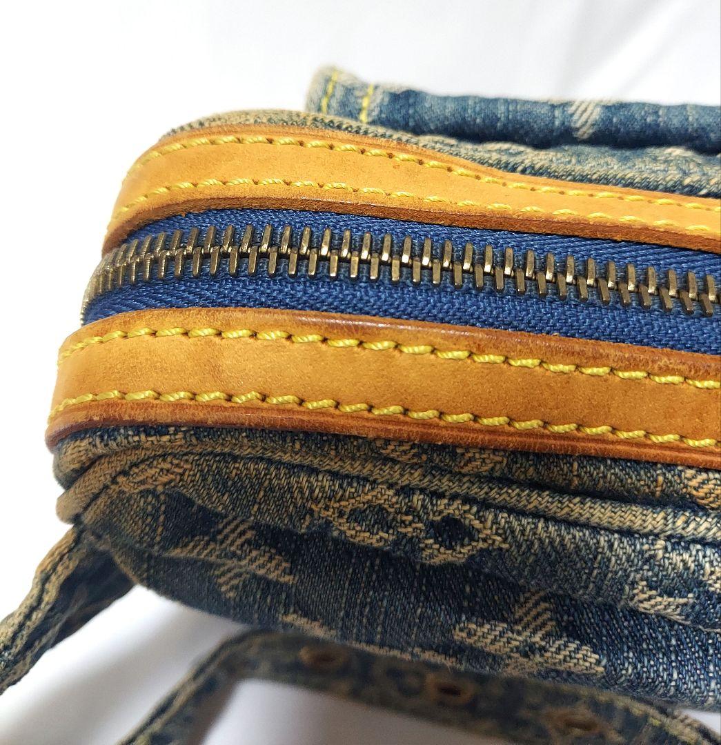 状態良好 デニム ボディバッグ バムバッグ ウエストバッグ ウエストポーチ 希少
