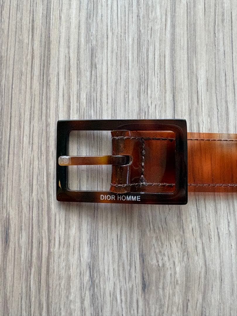 Dior Homme ディオールオム エディ ブラウン ベルト