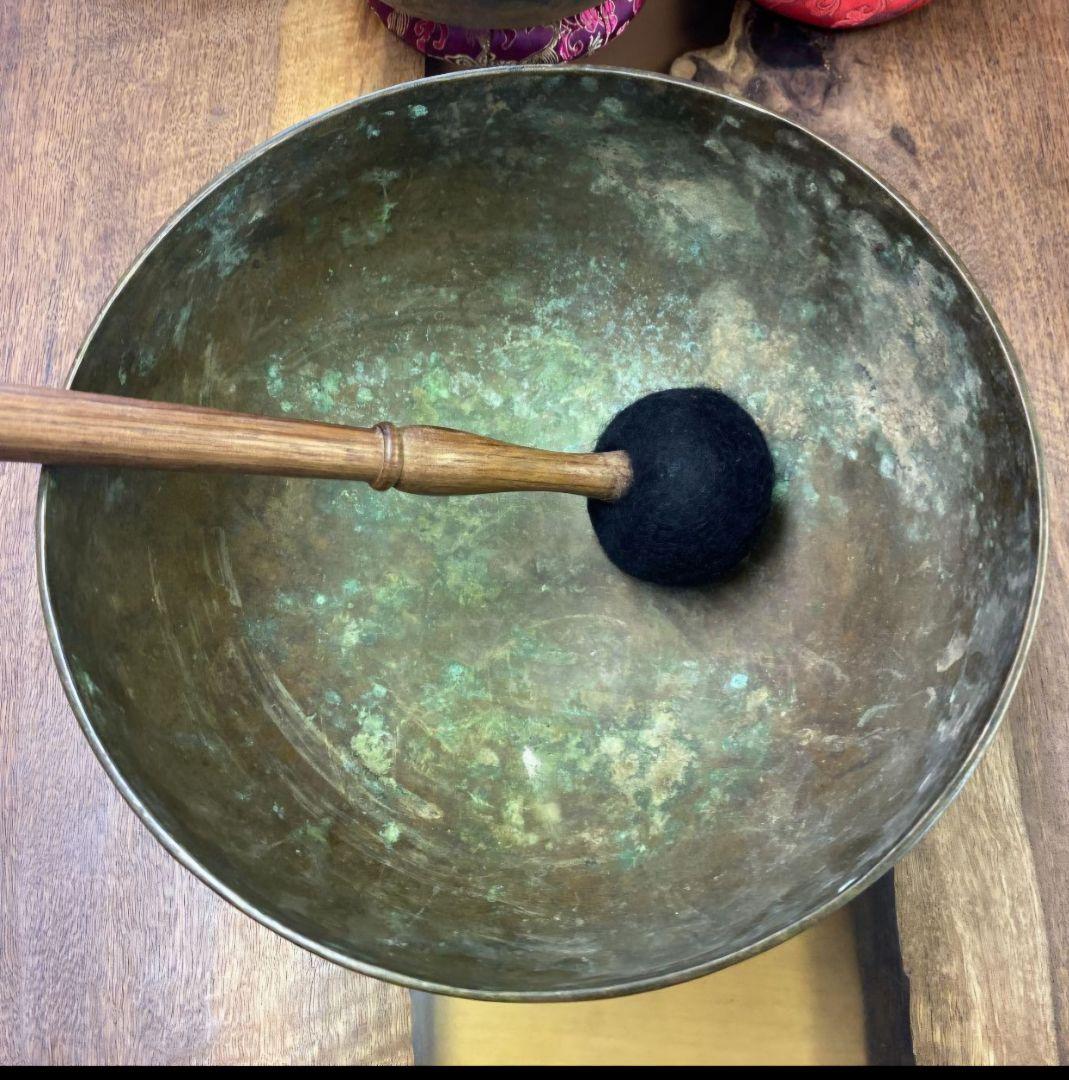 Sale !!saleシンギングボウル 23.5 cm アンティーク