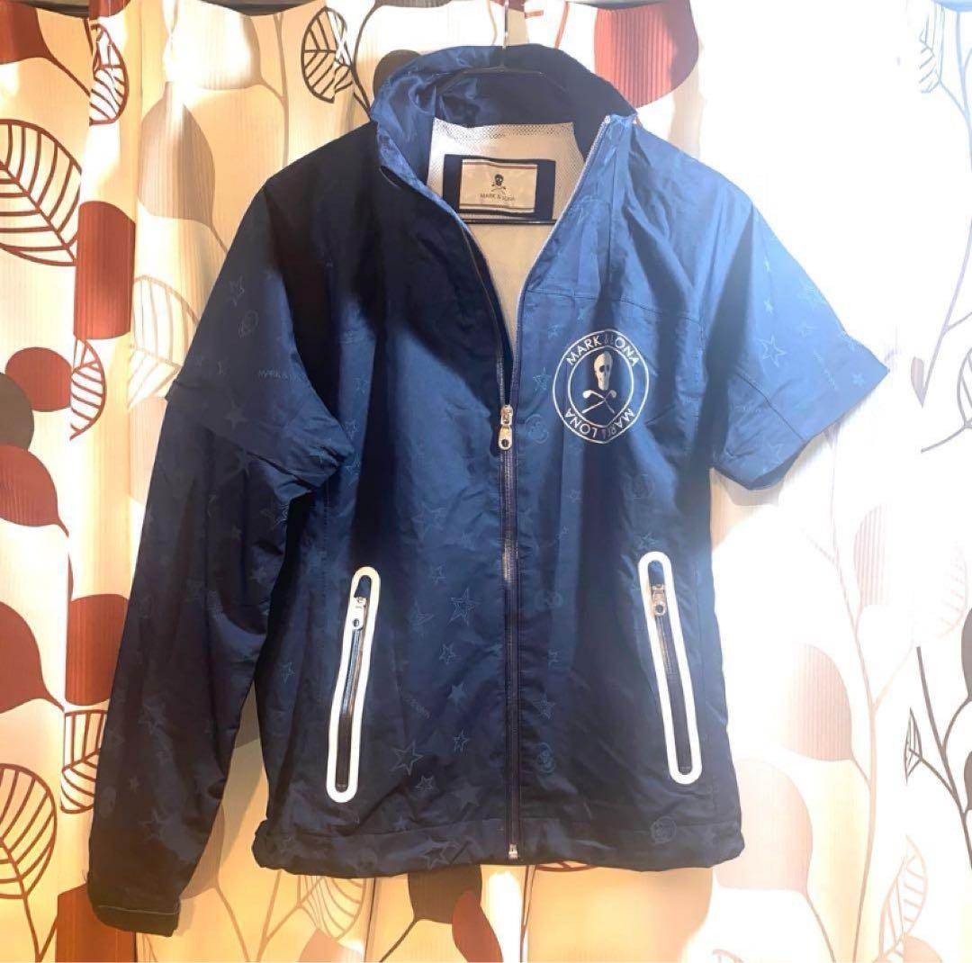 MARK & LONA ナイロンセットアップ　撥水　2way ネイビー