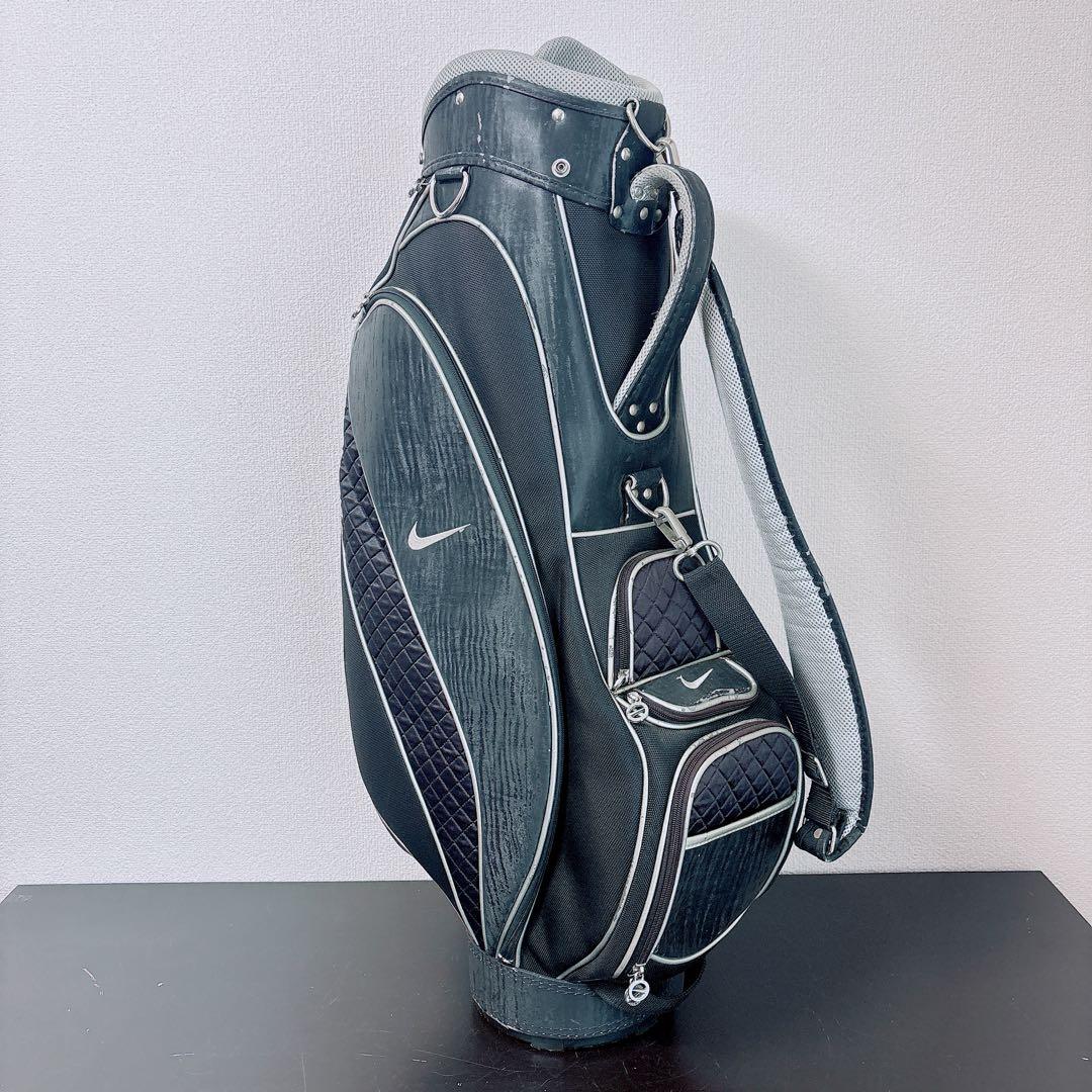 NIKE ナイキ ゴルフ カート型 キャディバッグ 5分割 ブラック 希少モデル