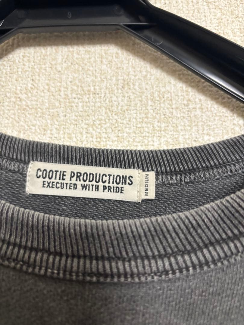 トップス COOTIE Pigment Dyed Sweat Crew M