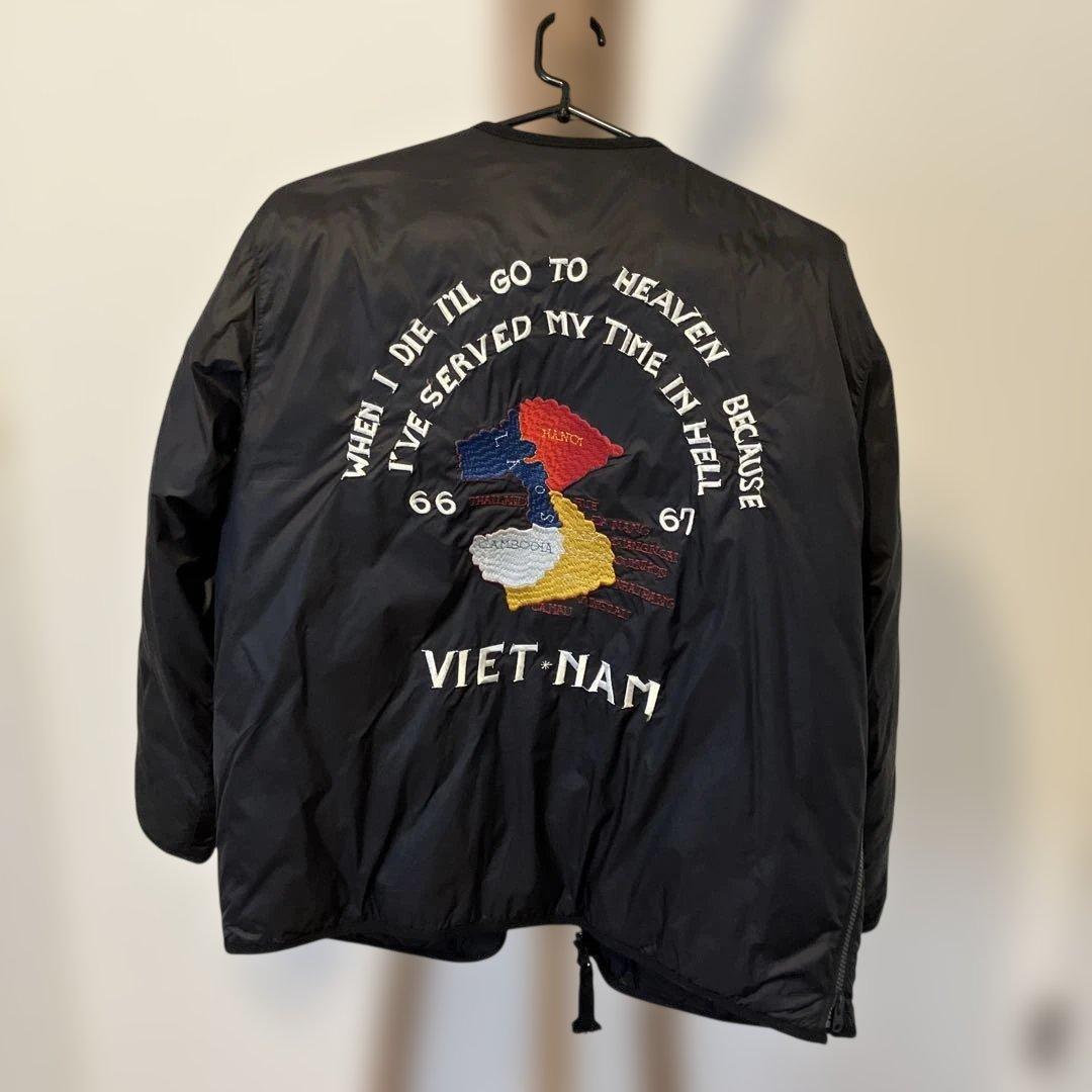 TAION◆beams lights別注ベドジャン ダウンジャケット/S/BLK